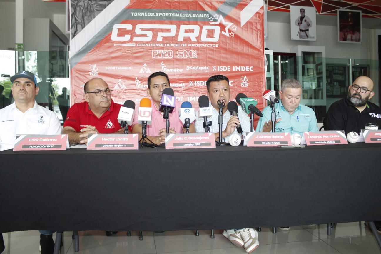 $!Se anuncia la Copa de Beisbol Sinaloense de Prospectos