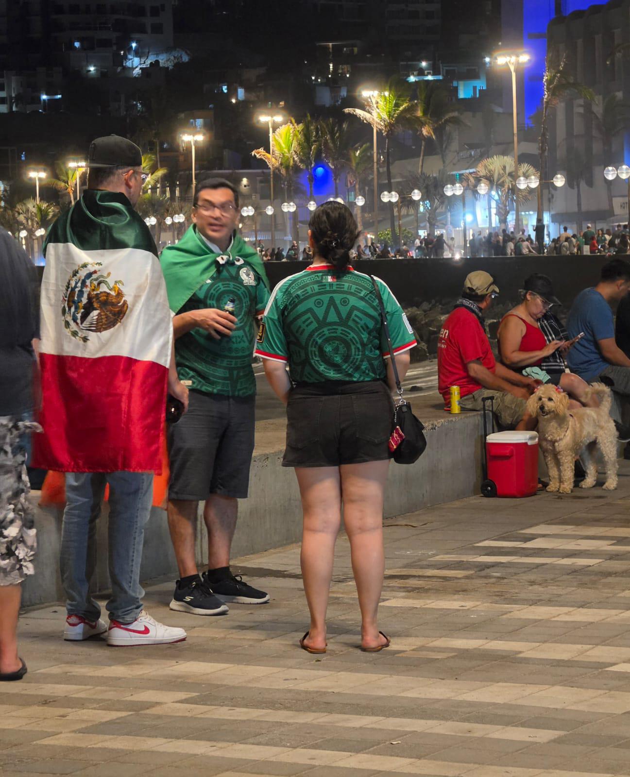 $!Vibra zona turística de Mazatlán con el triunfo de México en el Mundial 2026