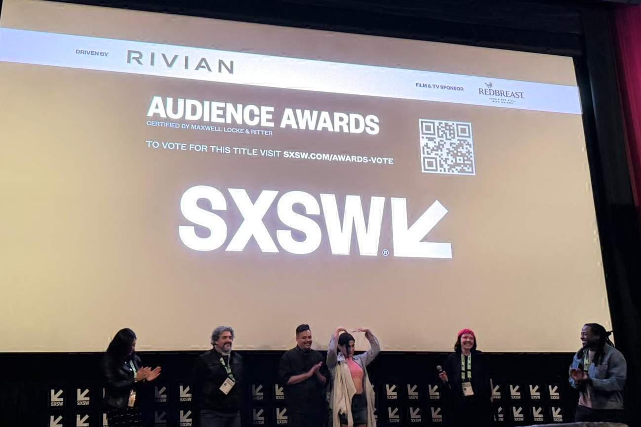 $!El equipo de la película sinaloense estuvo presente en Austin durante las proyecciones del filme.