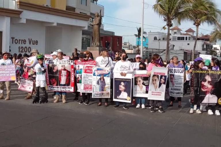 Se alista la marcha del 8M en Mazatlán; ya hay cientos de participantes