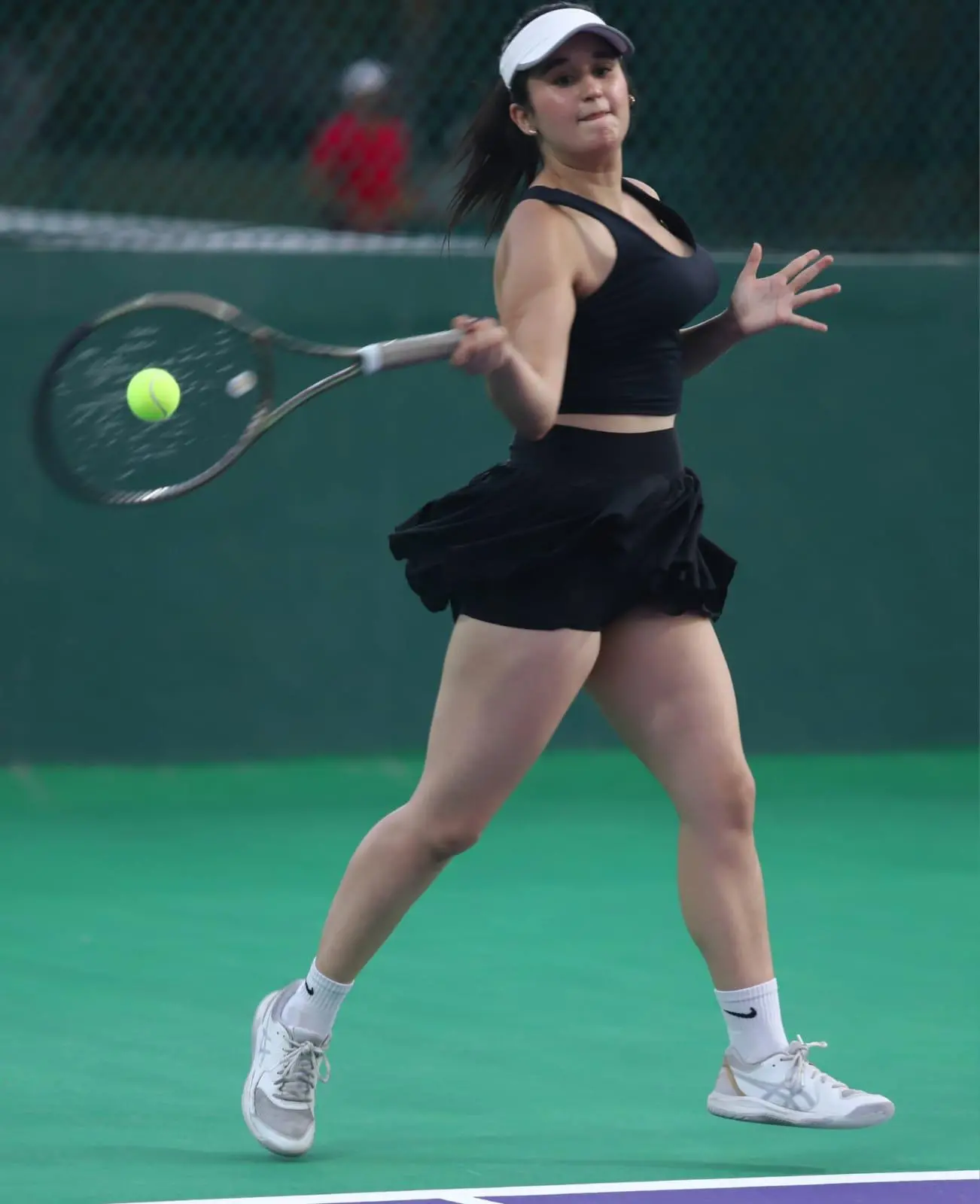 $!Mariana Aviña se presenta con triunfo en Copa de Tenis José Cruz