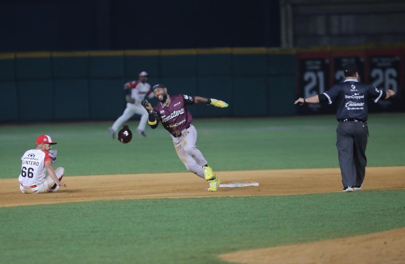 $!Tomateros se impone con autoridad a Venados en el inicio de serie en Mazatlán