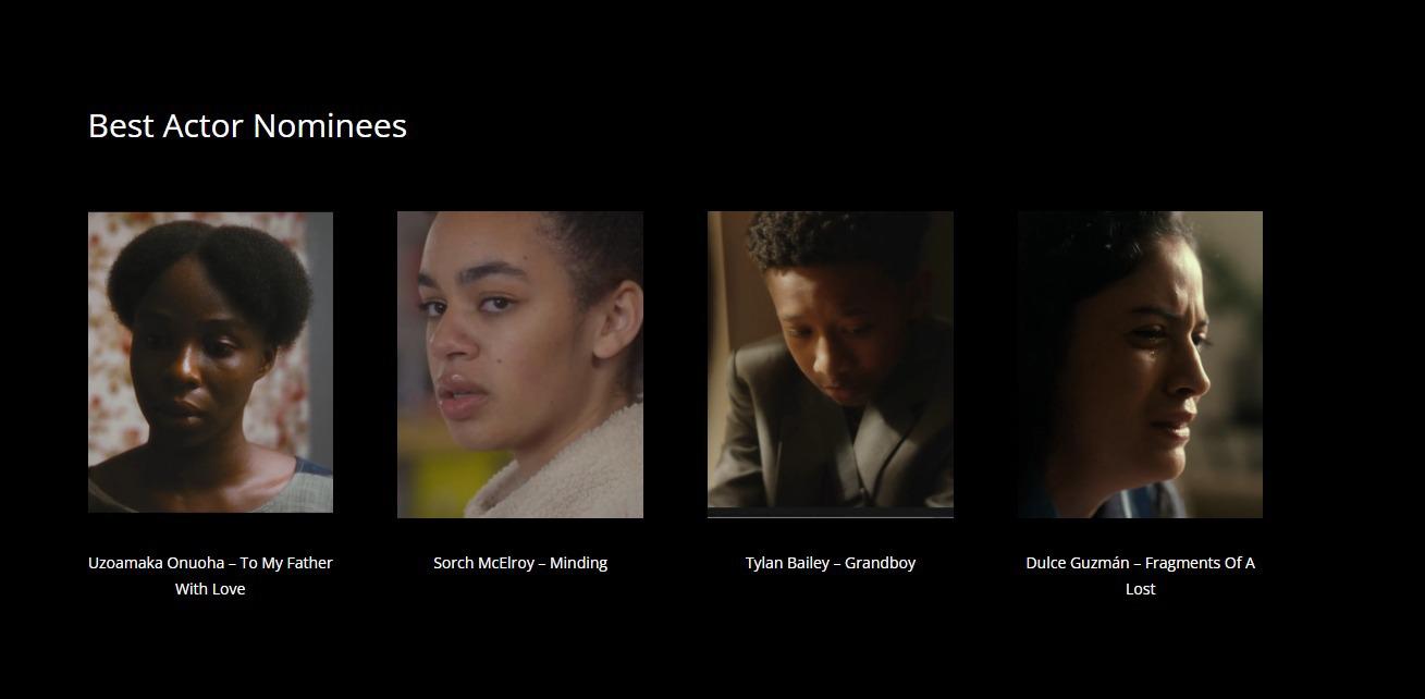 $!La actriz y docente del CMA celebra su nominación a Mejor Actor en el Women Of The Lens Film Festival 2026, en Londres.
