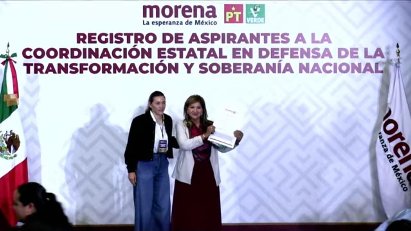 $!Se oficializa registro de Tere Guerra para la Coordinación Estatal de la Transformación en Sinaloa