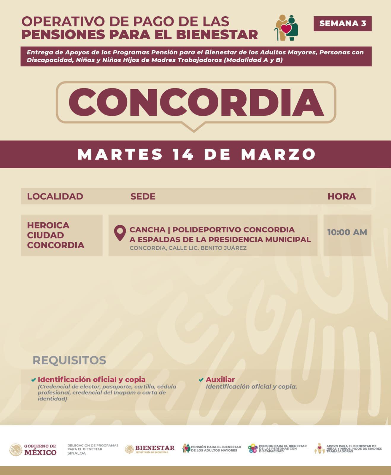 $!Pagan pensiones del Bienestar a los adultos mayores en Sinaloa este martes