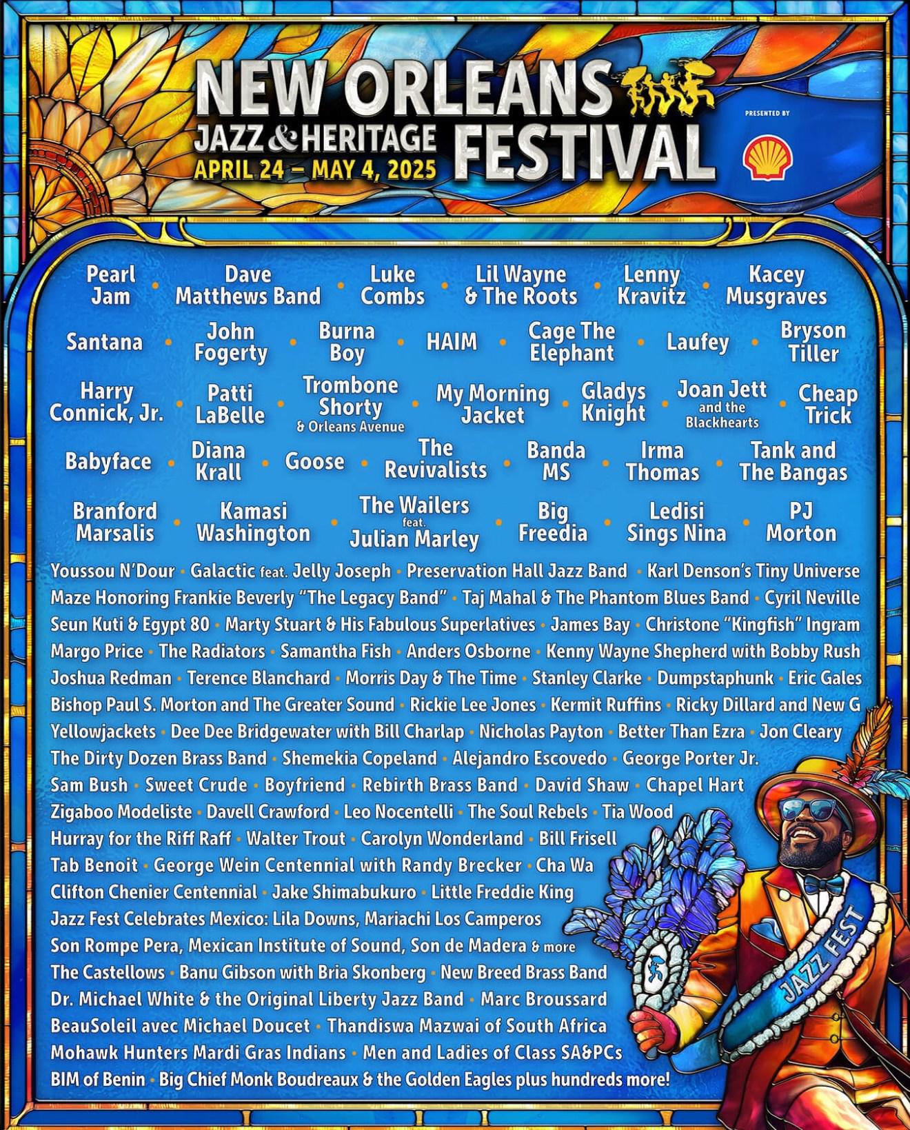 $!Debuta la Banda MS en el New Orleans Jazz &amp; Heritage Festival