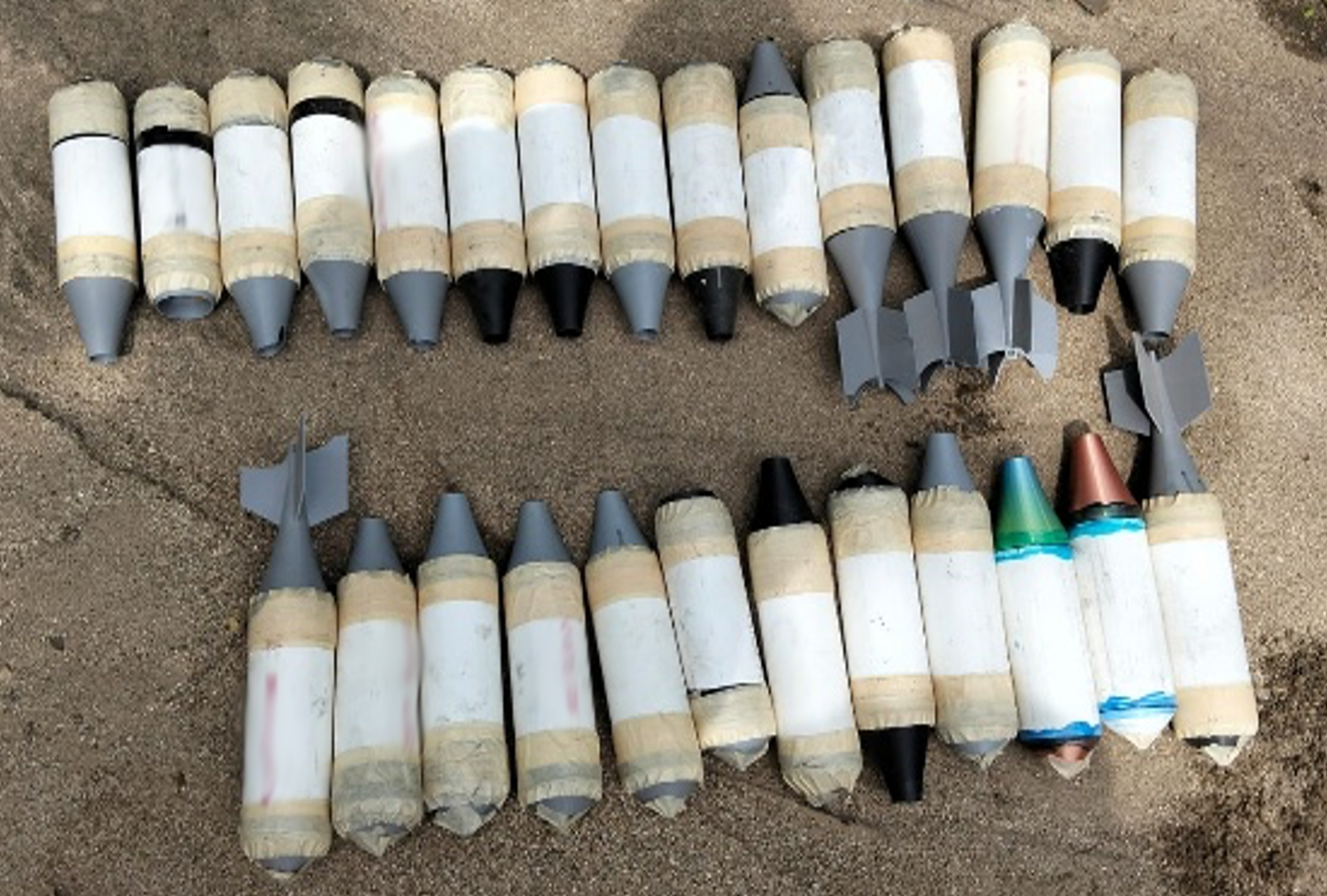 $!Ejército asegura 38 artefactos explosivos tras enfrentamiento armado en Culiacán