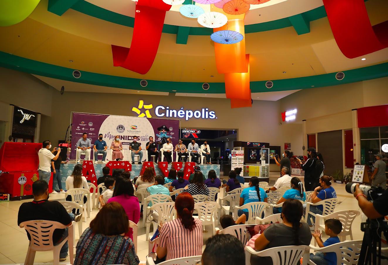$!Mazatlán FC y patrocinadores locales se unen en apoyo a la niñez