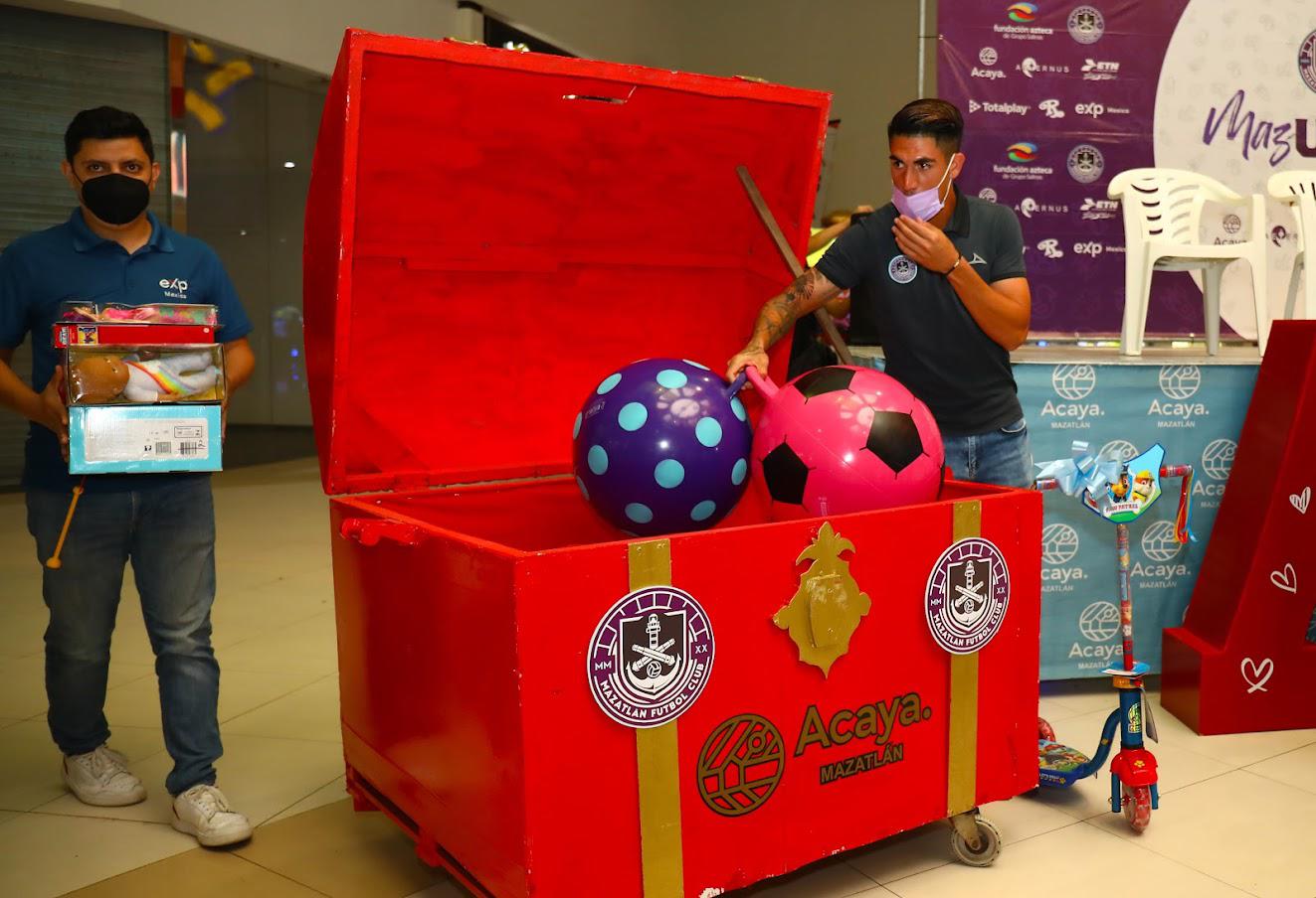 $!Mazatlán FC y patrocinadores locales se unen en apoyo a la niñez
