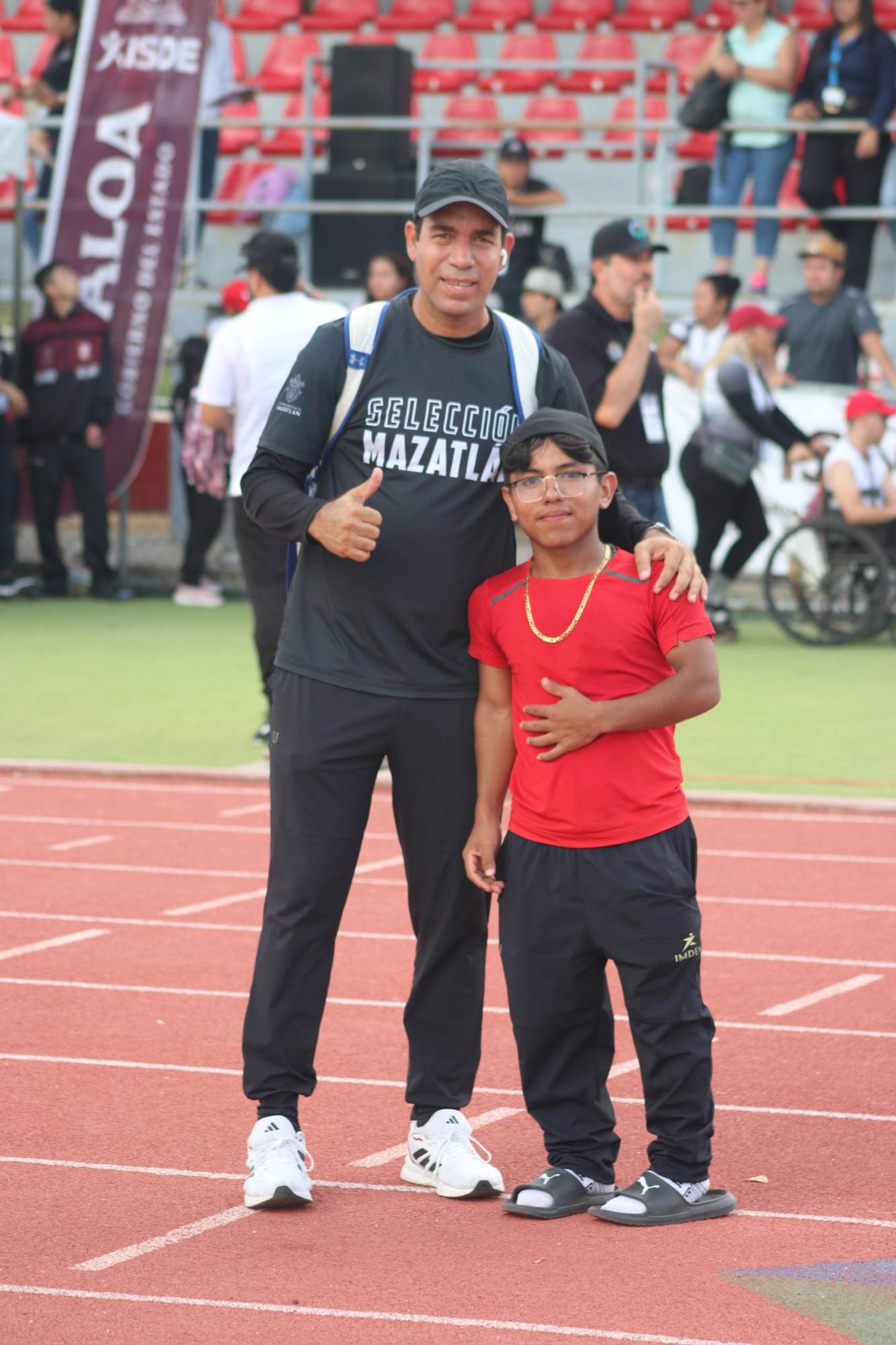$!Mazatleco Sigi Sergio se coloca segundo en América en lanzamiento de jabalina F41