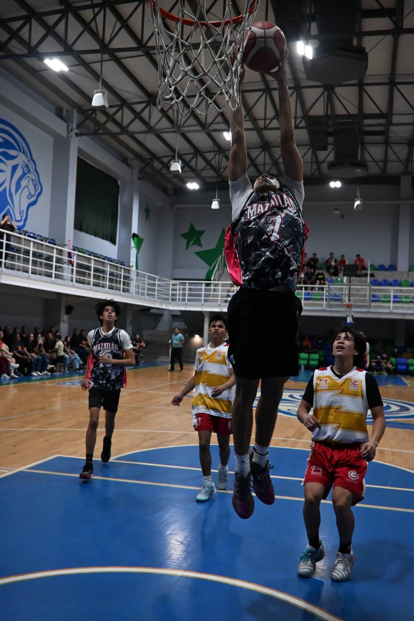 $!Mazatlán se impone en el Zonal de basquetbol de la Olimpiada Conade