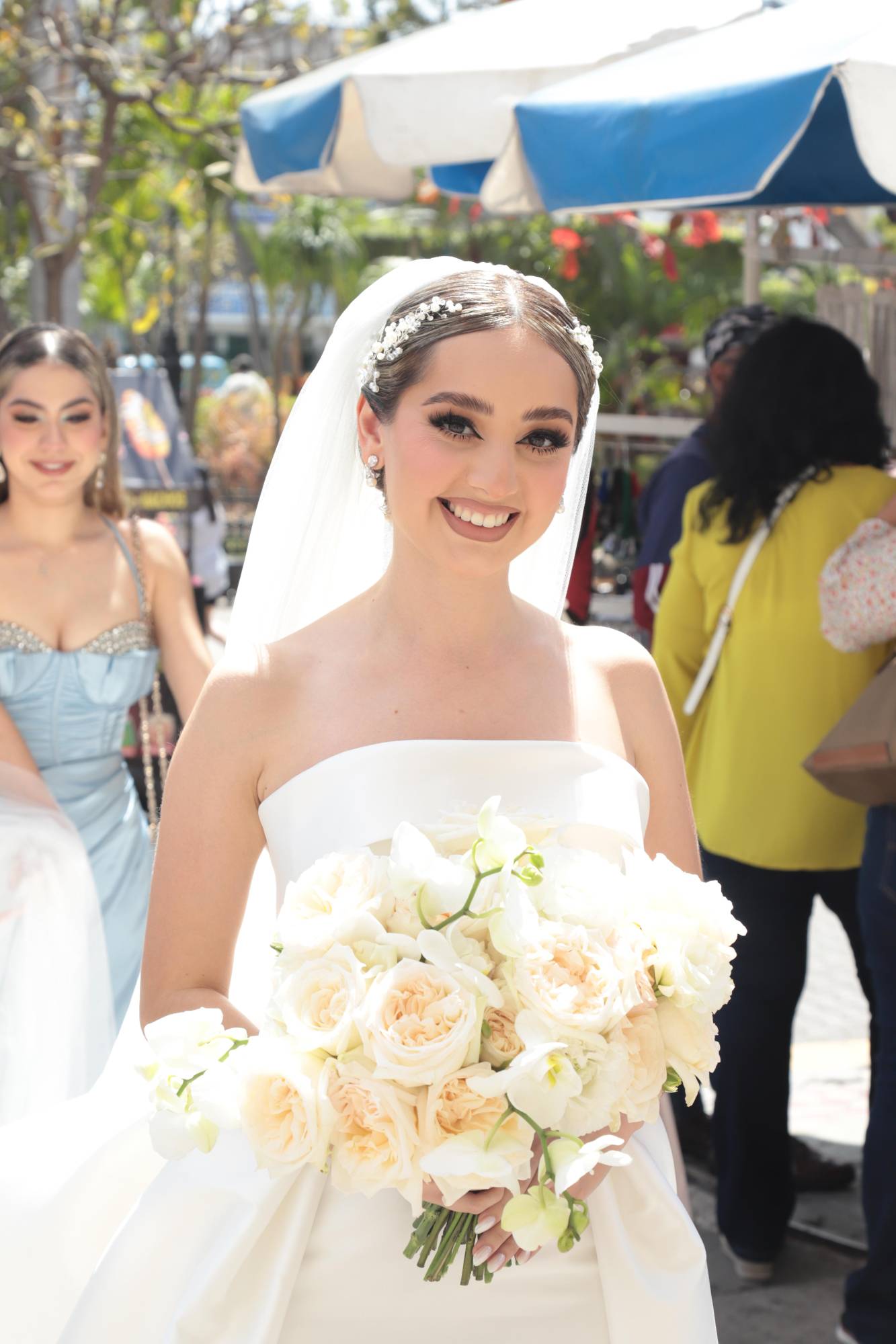 $!Ashly Rubí Sarabia Rodríguez lució radiante el día de su boda.