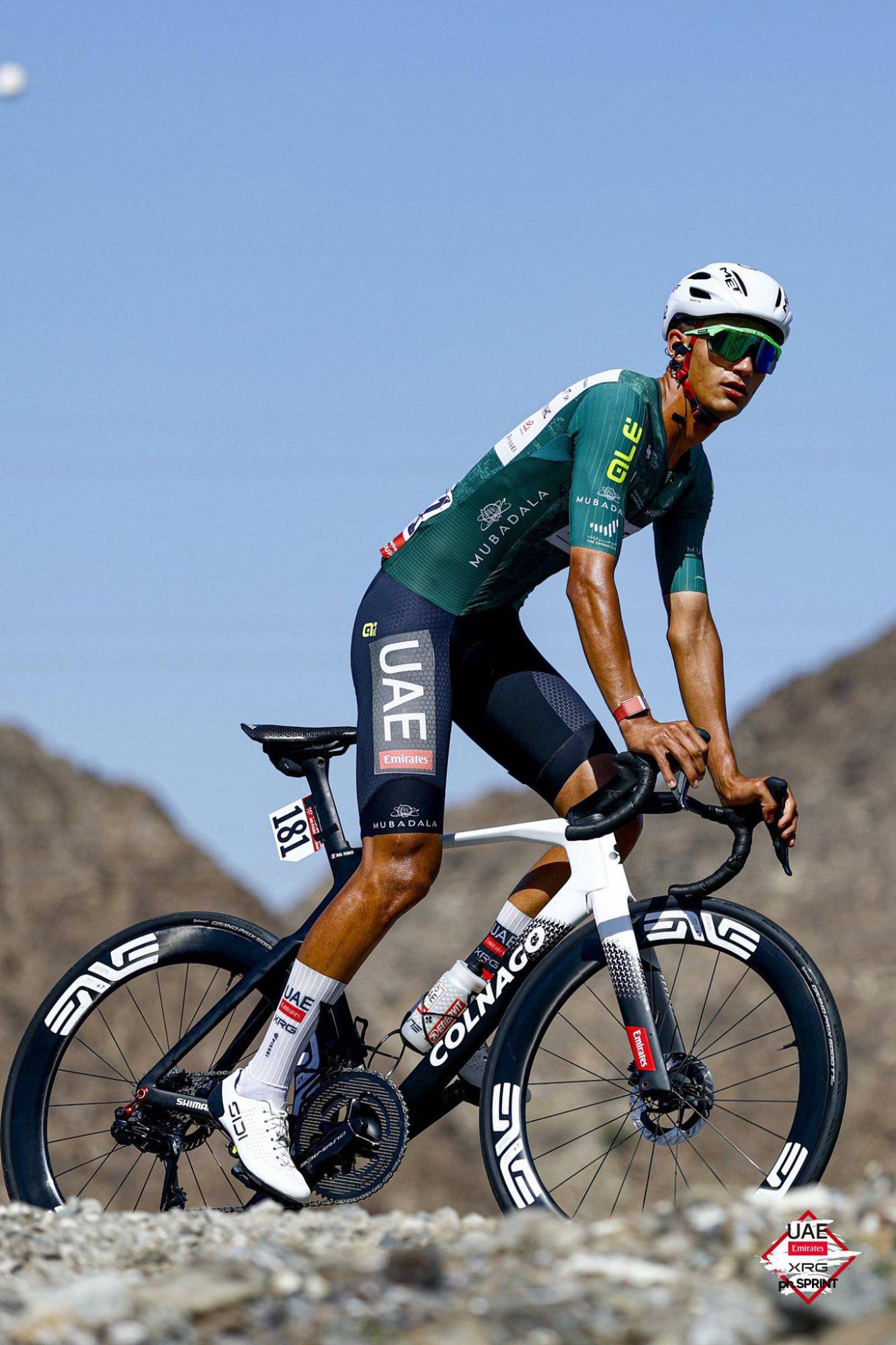 $!Isaac del Toro mantiene el subliderato en el UAE Tour 2026 tras la cuarta etapa