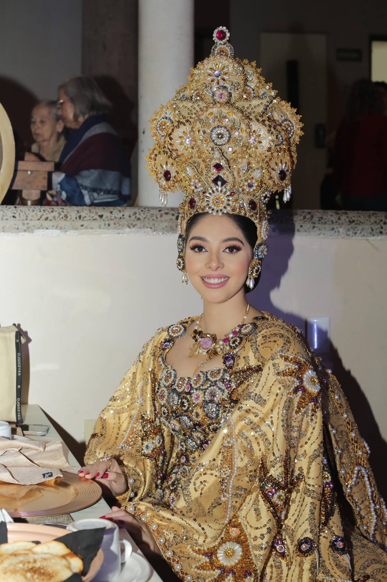 $!Desiré Ayón, Reina de los Juegos Florales del Carnaval de Mazatlán 2025.