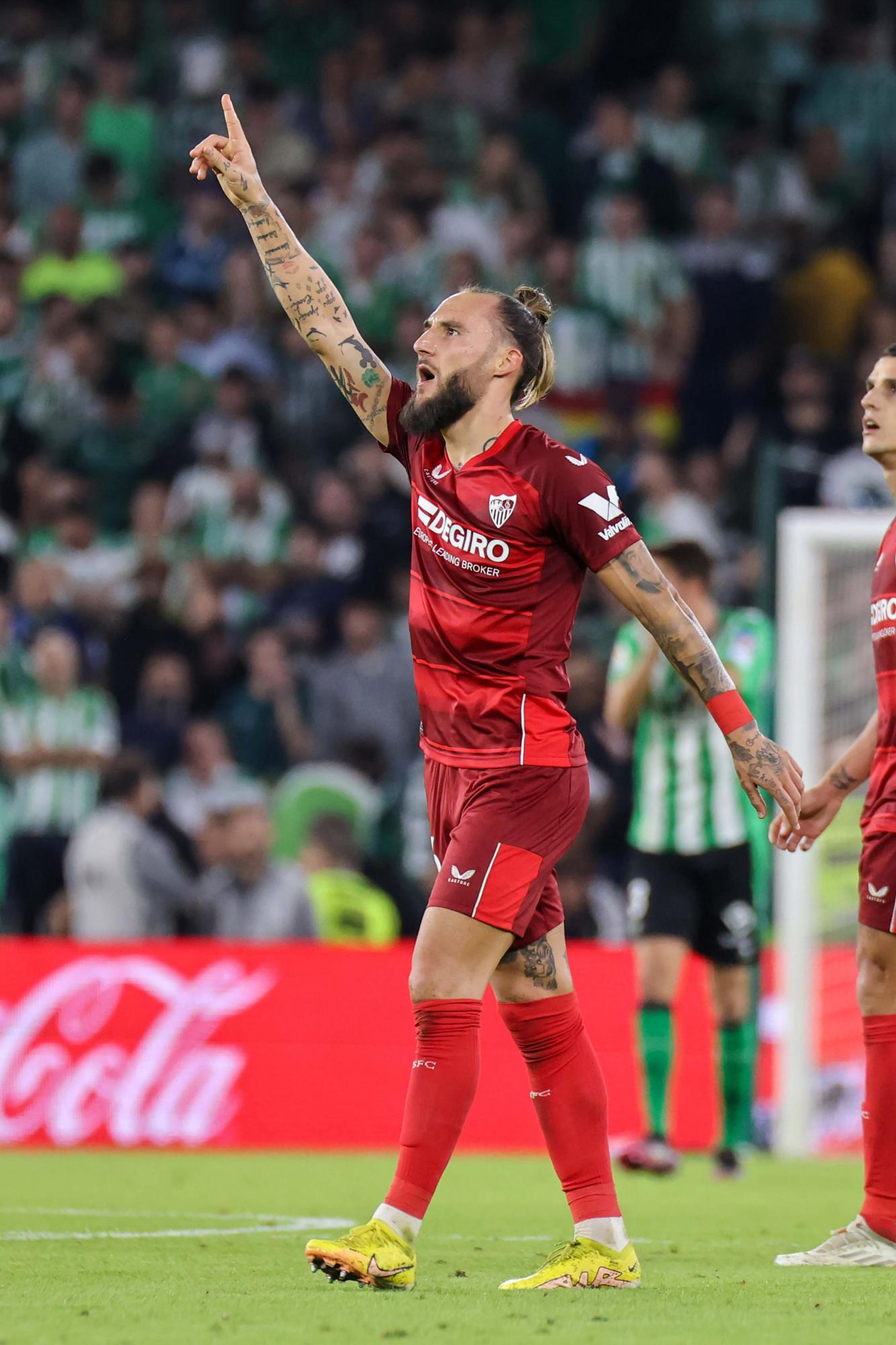 $!El Betis de Guardado y Sevilla empatan en un derbi empañado por expulsiones