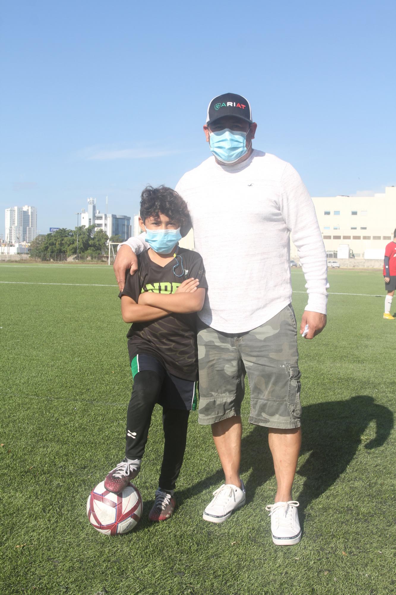 $!Matías Coronado y Santos Coronado Hernández.