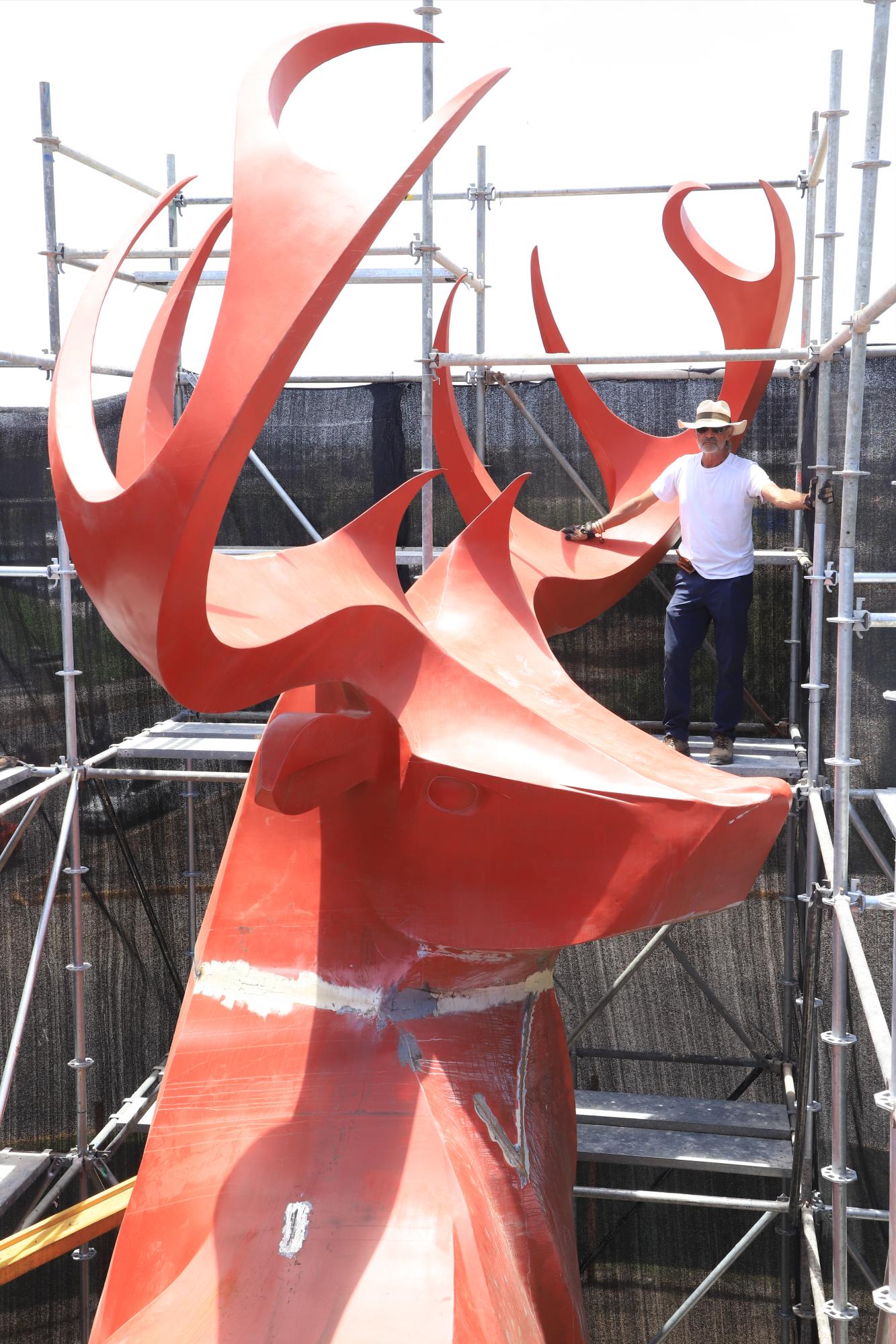 $!El artista habla sobre su trabajo y el significado el mismo.