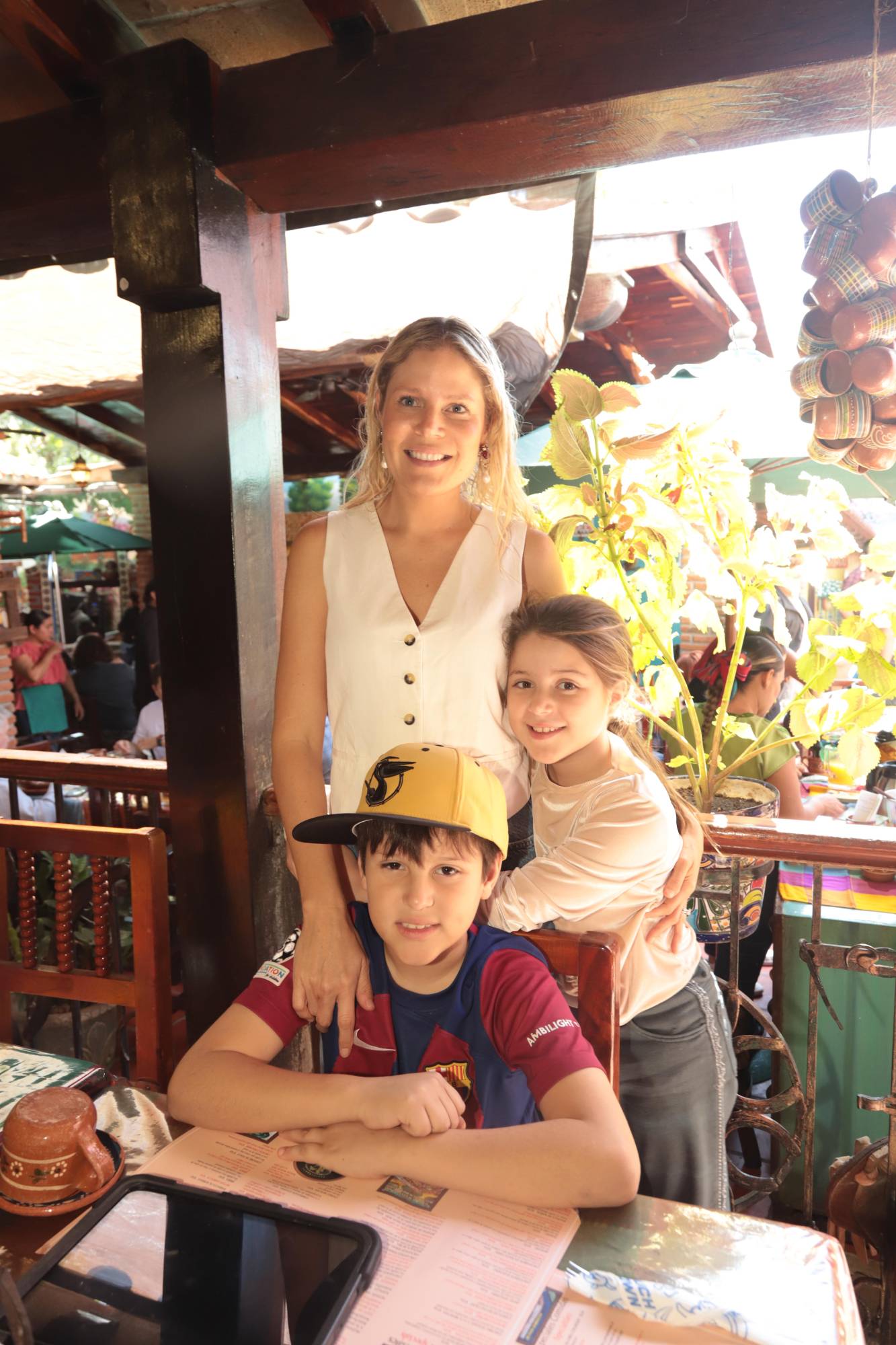 $!Natalia García, Ricardo y María Paula Velarde.