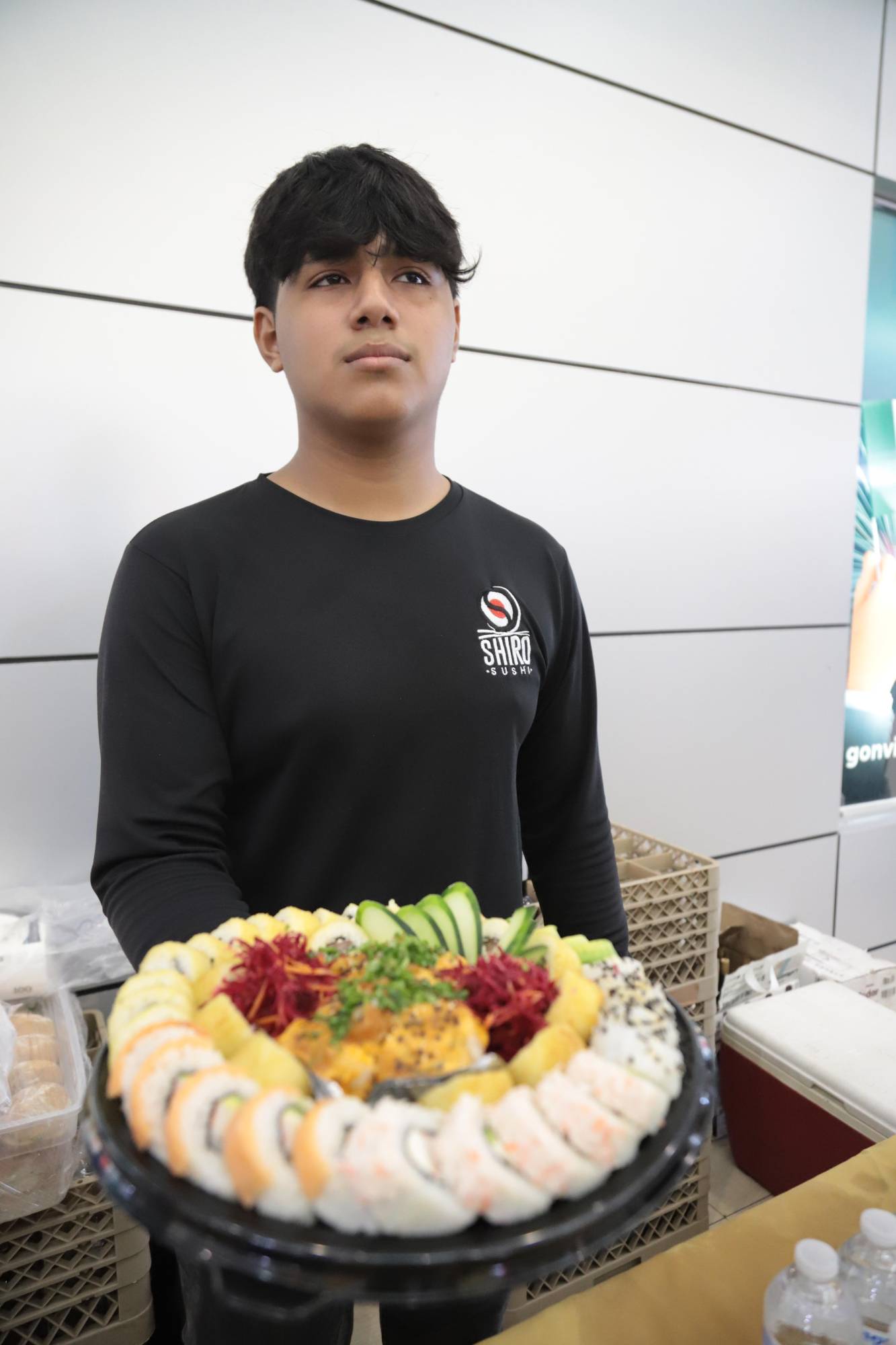 $!Gerardo Ramírez, de Shiro Sushi, patrocinador del evento.