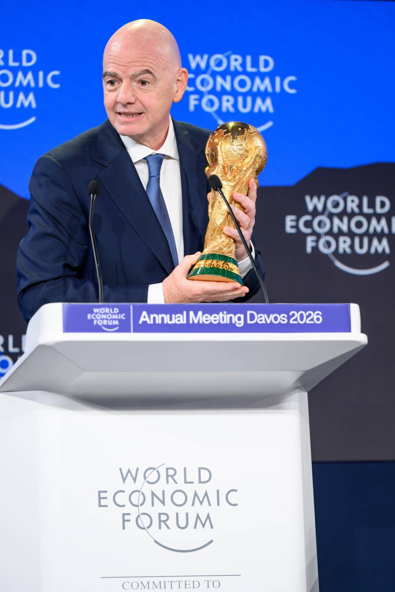 $!Infantino respalda a Trump y asegura que el Mundial 2026 será un símbolo de paz