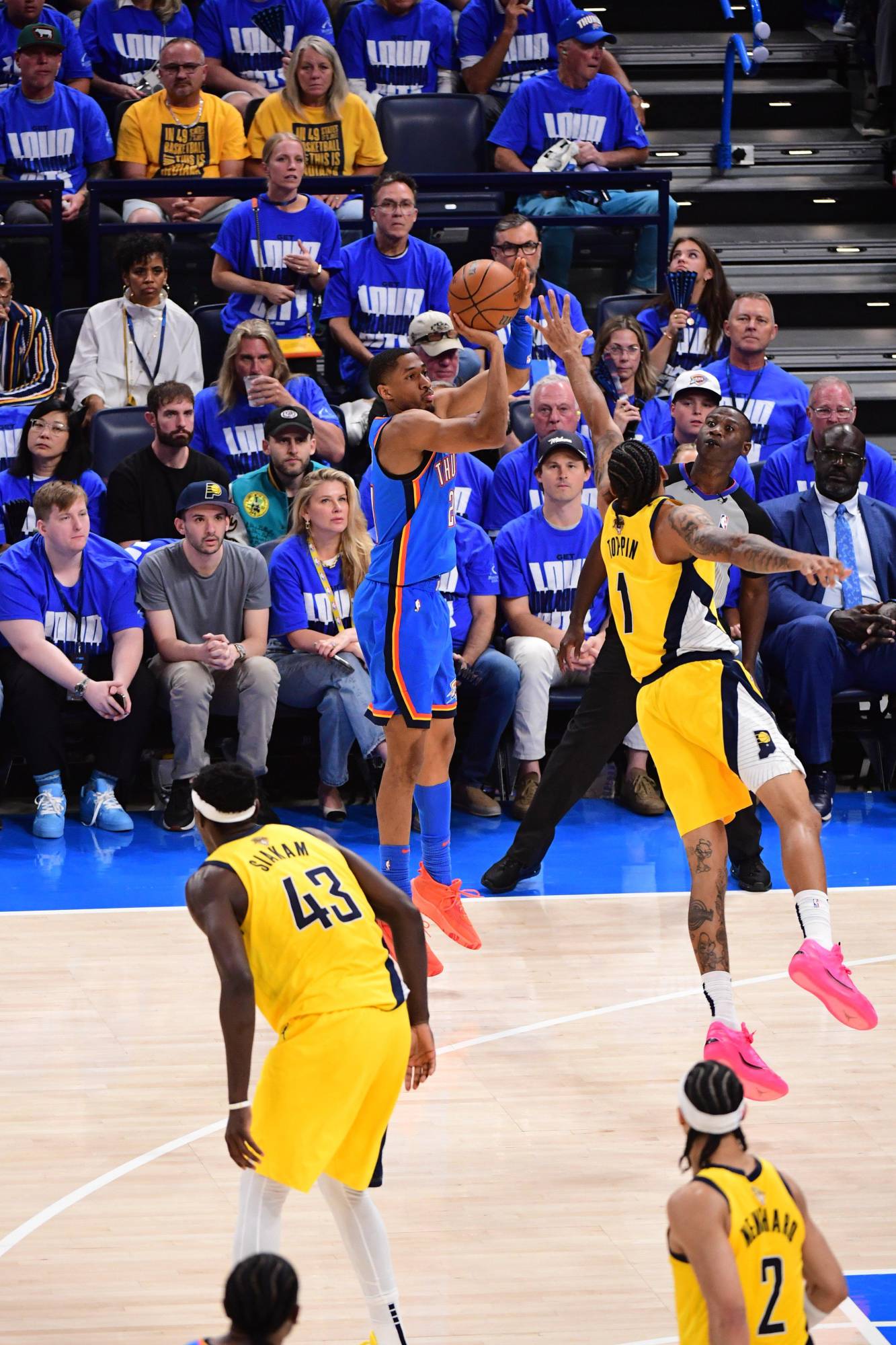 $!El Thunder no da lugar a la remontada e iguala las Finales NBA ante Pacer