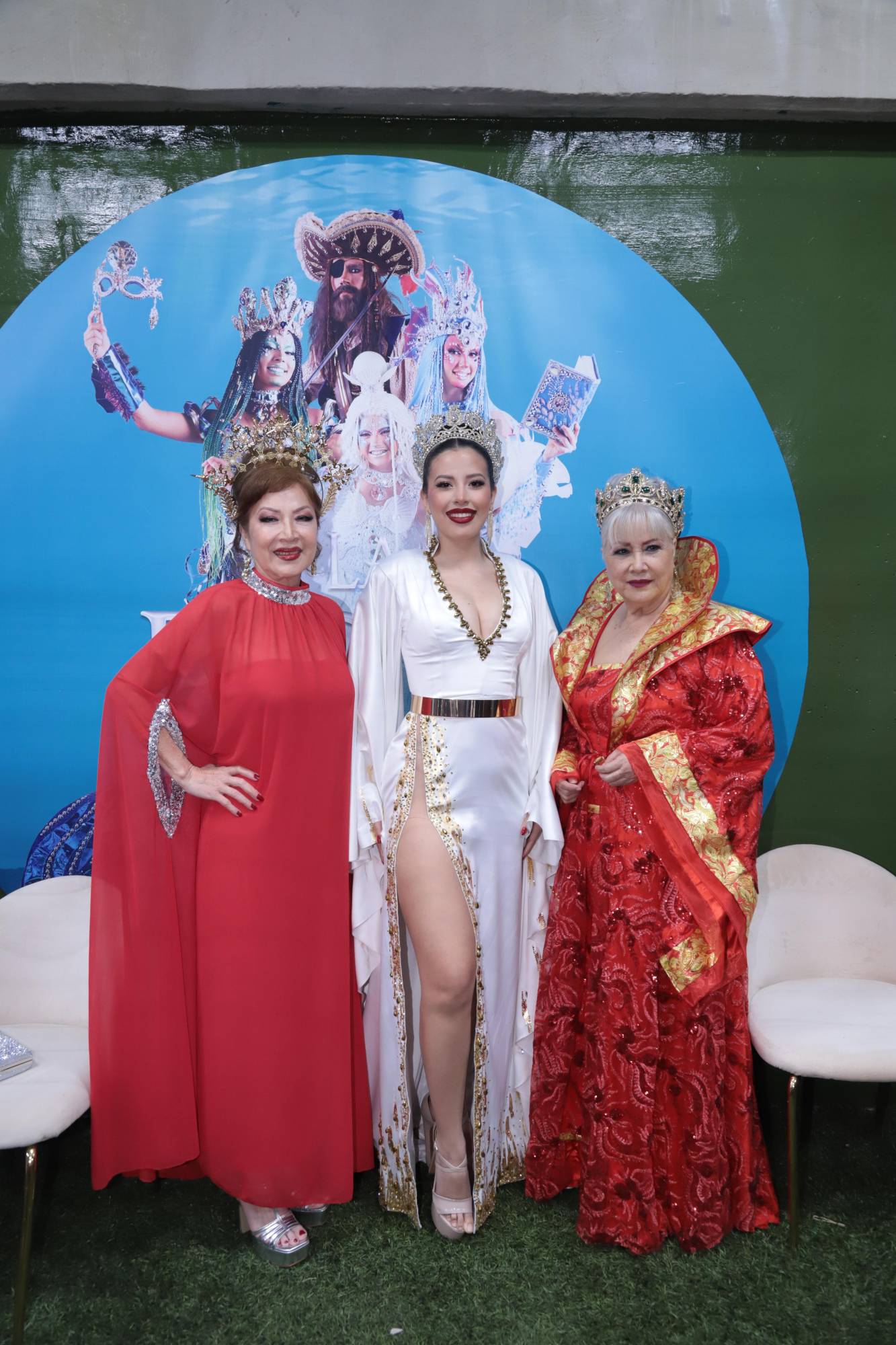 $!Las reinas de la dinastía Chío: Alma Rosa, Siu Ling y Celia.