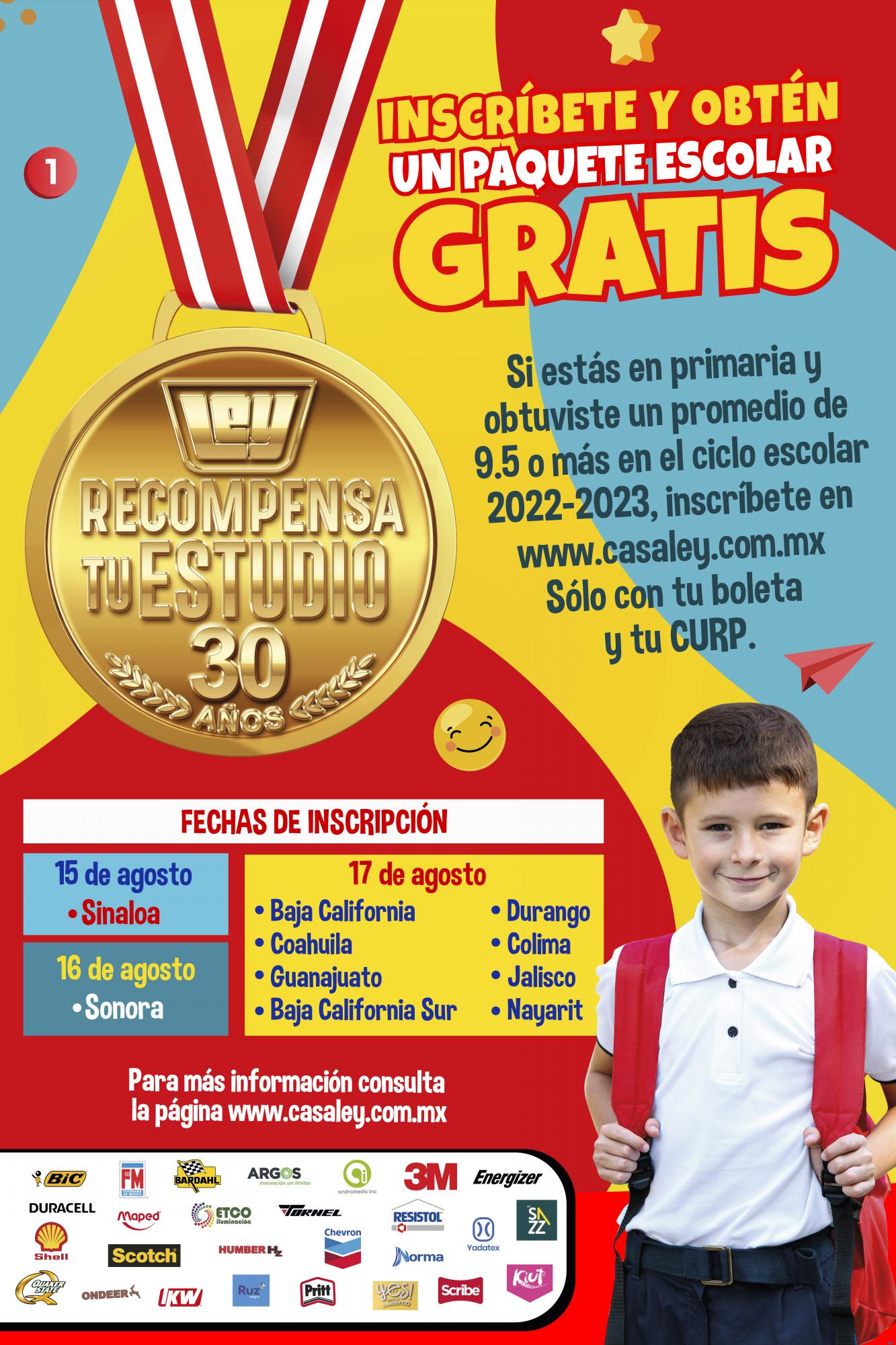 $!Casa Ley recompensa tu estudio