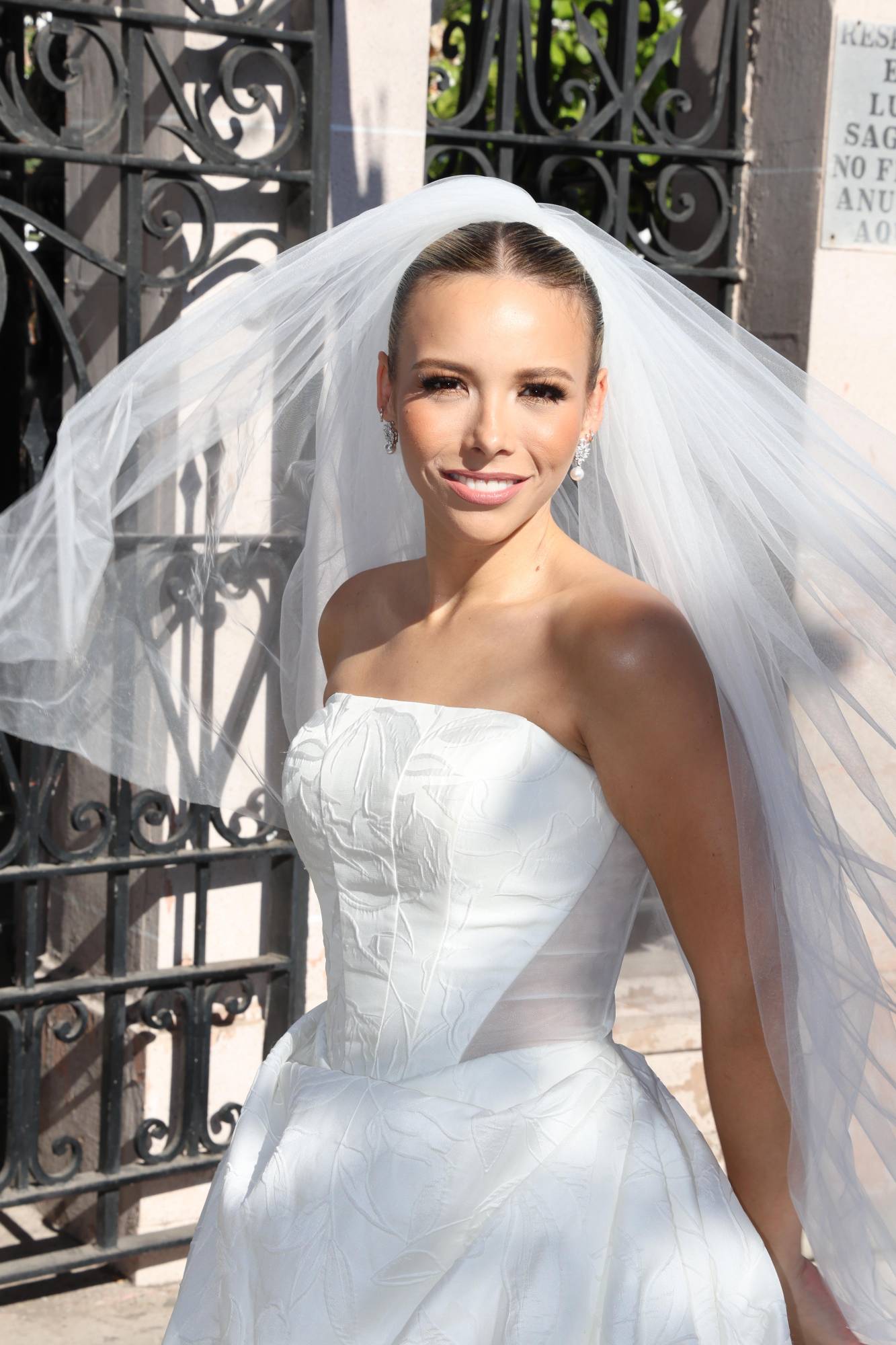 $!La novia el día de su boda.