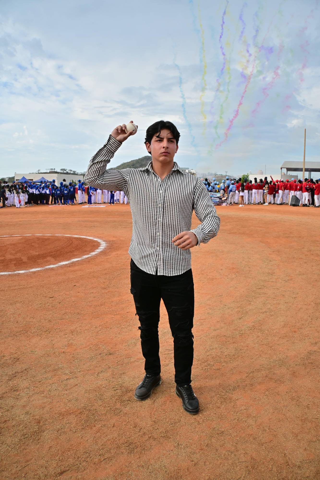 $!Liga Mazatlán arranca su temporada 54 con homenaje y fiesta deportiva