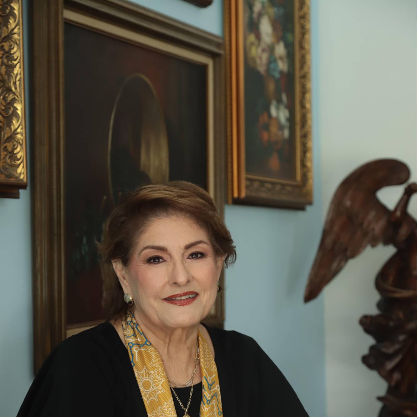 $!La presidenta dijo que asume este un nuevo reto el cual abraza con amor, pero también con determinación.