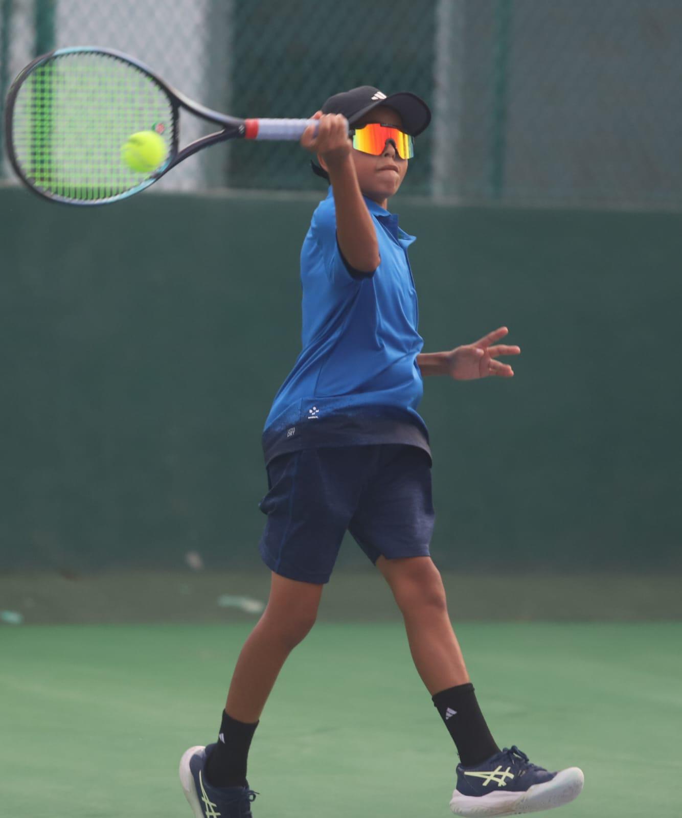 $!Lucca Becerra suma triunfo en Circuito de Tenis, en El Cid