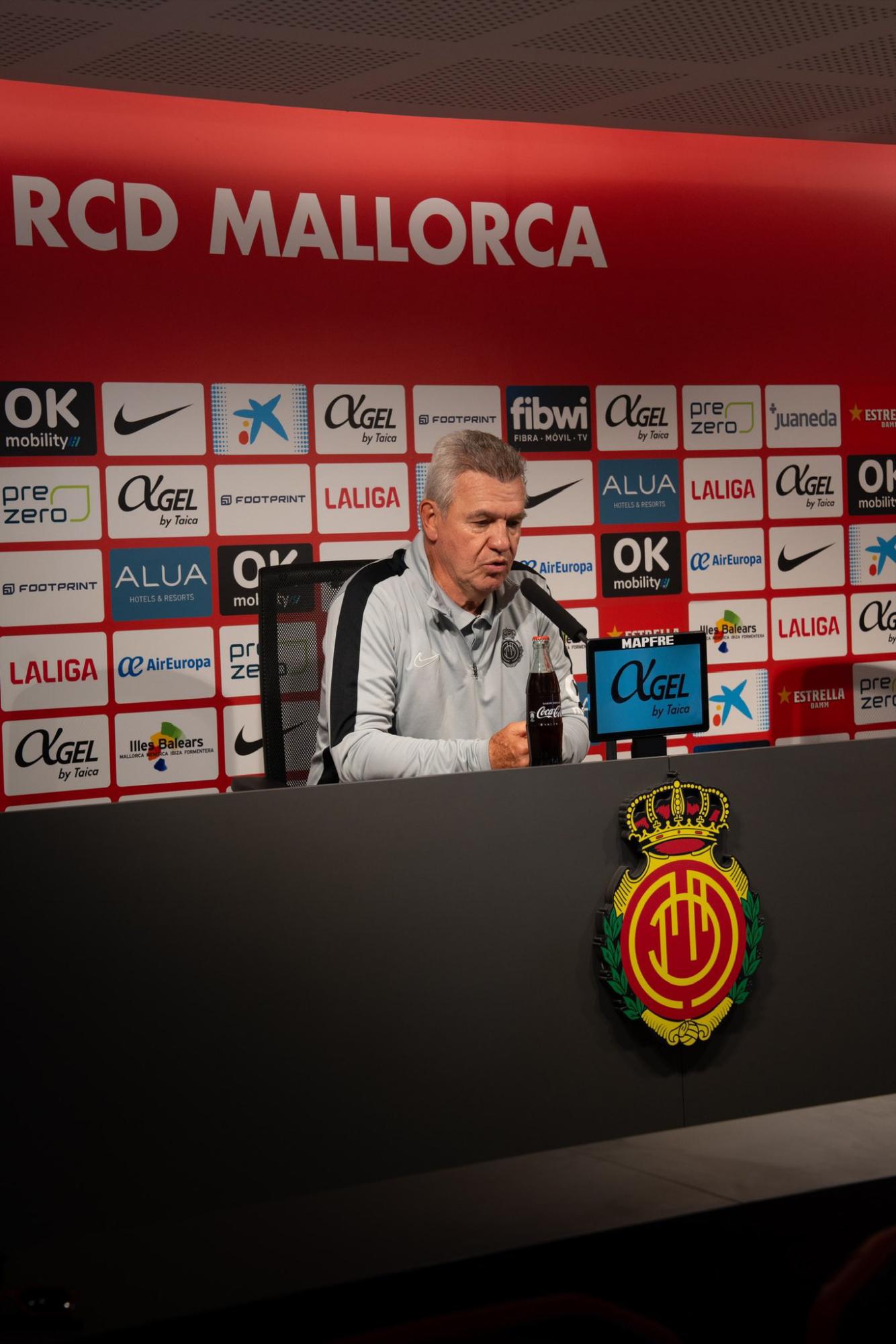 $!“Trabajo no me va a faltar”: Javier Aguirre al despedirse del Mallorca