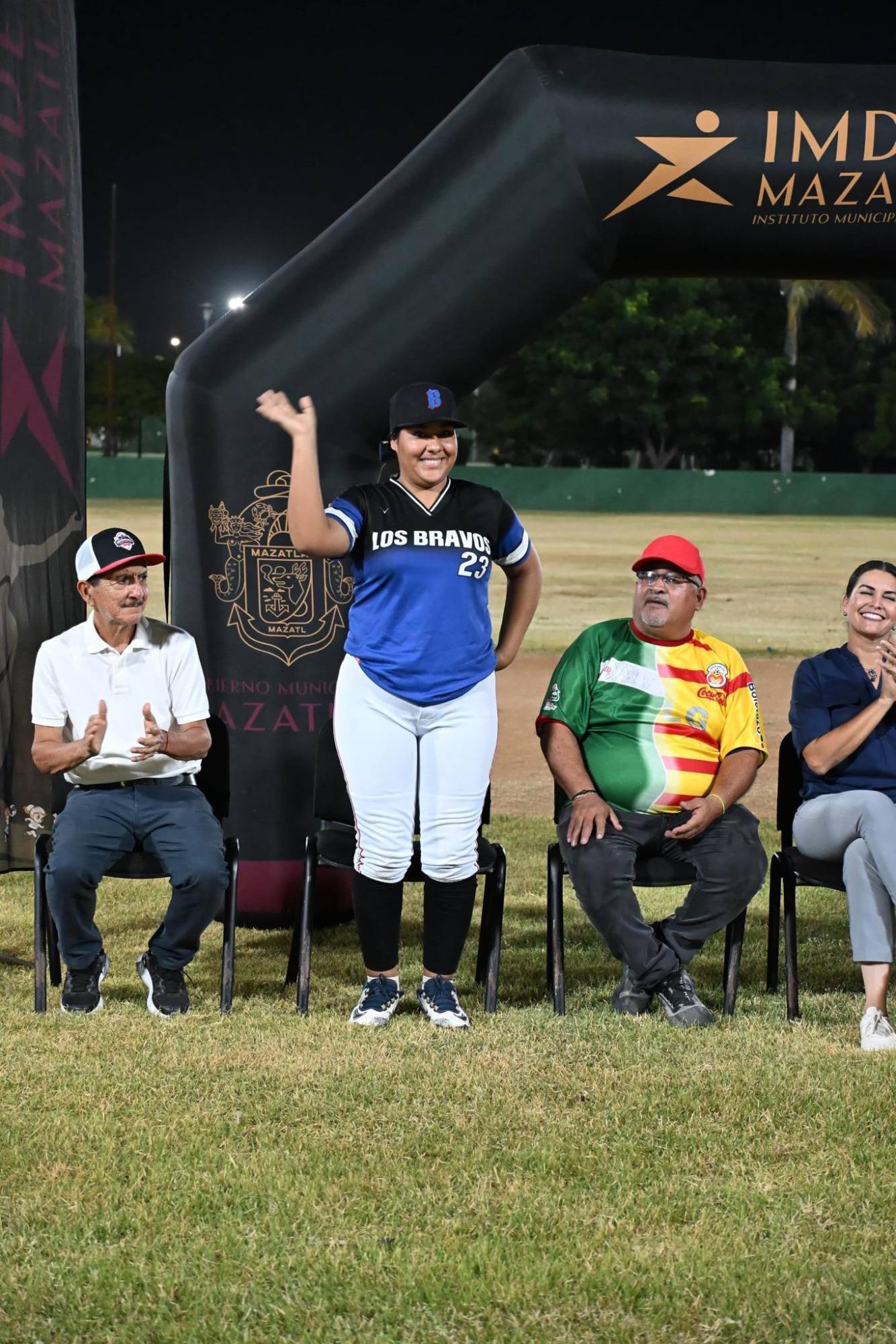$!Inauguran la Liga Juvenil Nuevos Valores Imdem con homenaje a peloteros locales