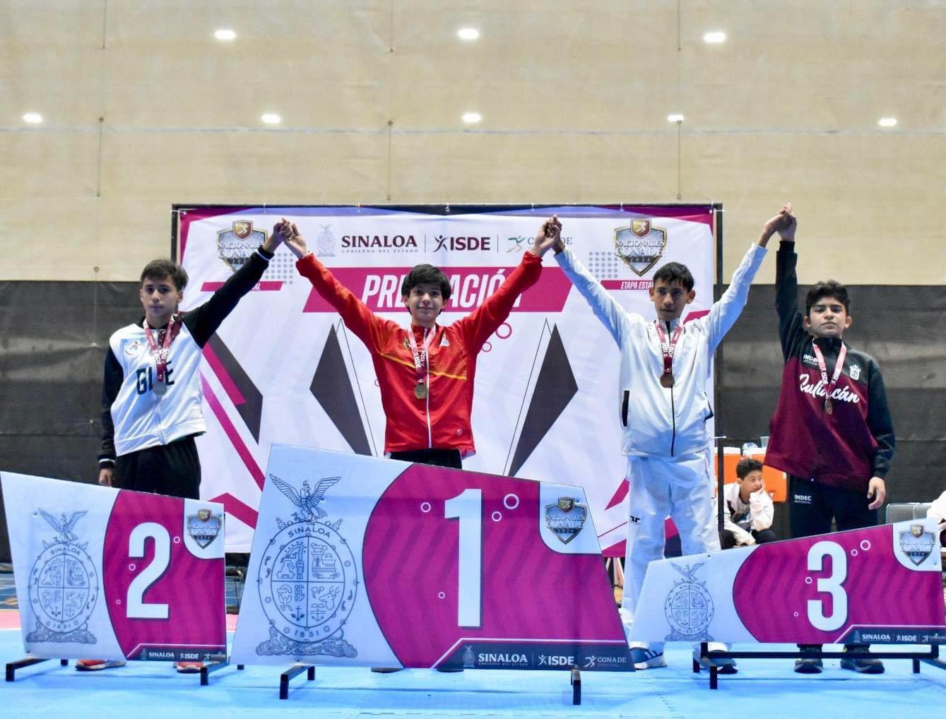 $!Supera Elota el medallero en etapa estatal de los Juegos Nacionales Conade