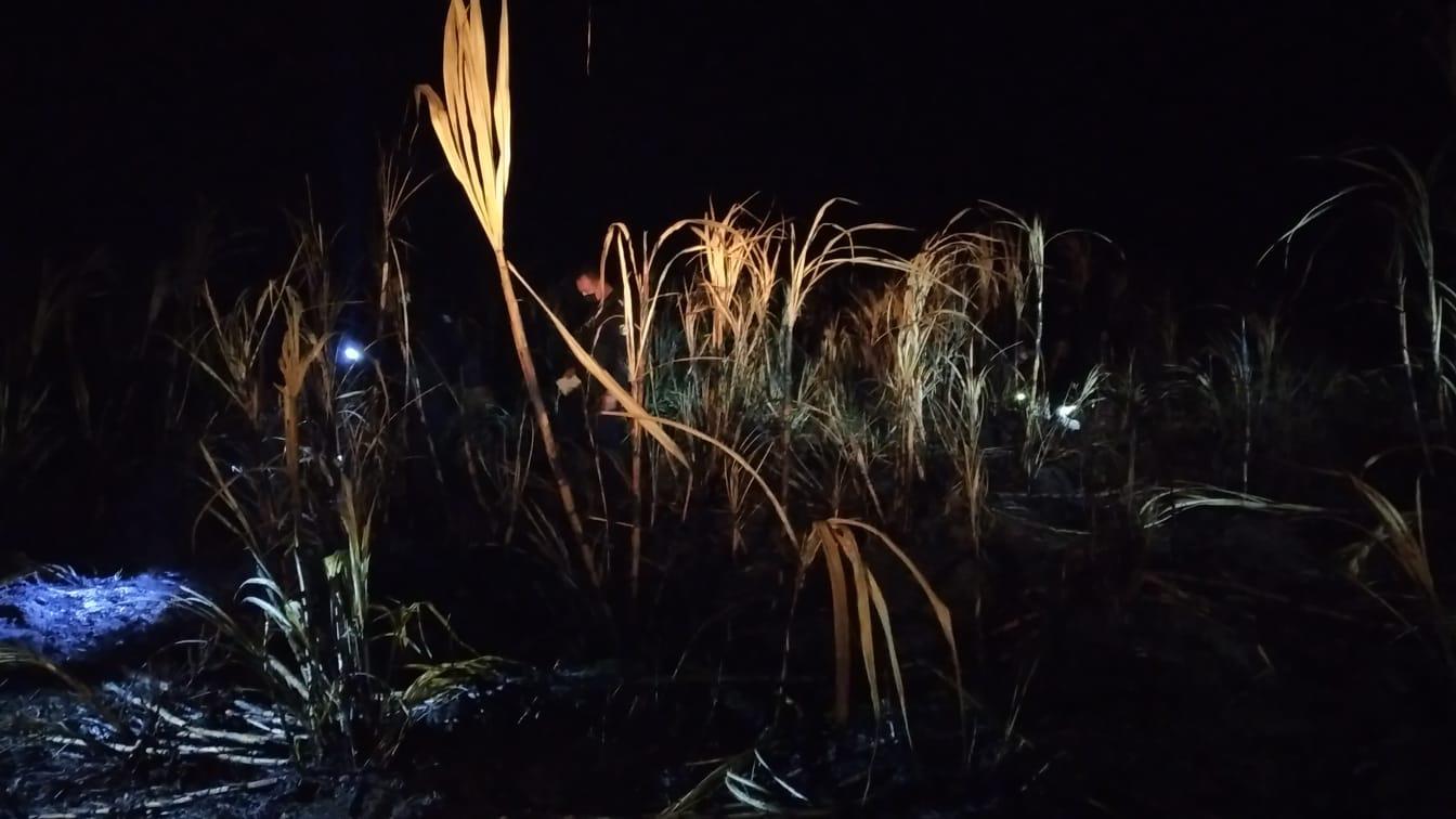 $!Encuentran un cuerpo calcinado en unas tierras de caña de la sindicatura de Costa Rica
