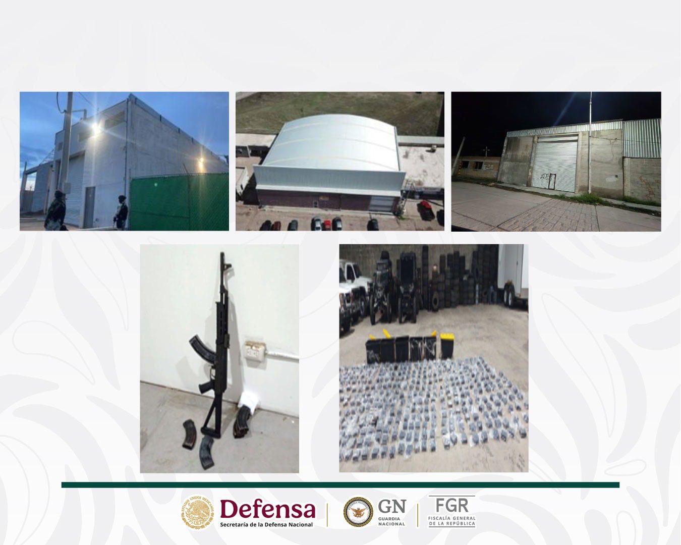 $!Fuerzas federales aseguran 46 vehículos en Durango ligados al Cártel del Pacífico