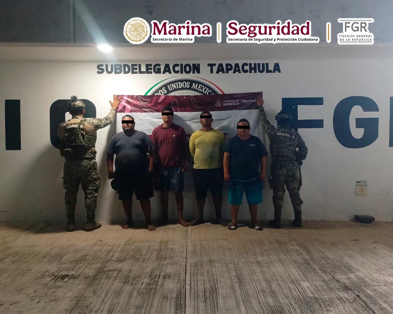 $!Asegura Marina 1.2 toneladas de presunta cocaína frente a las costas de Chiapas