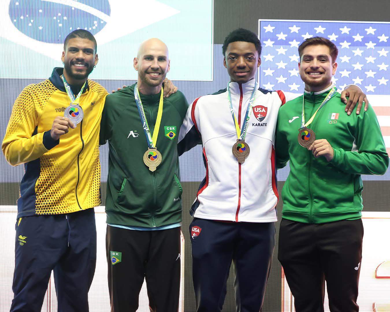 $!Mazatleco Jesús Moreno Bautista se sube al podio en Brasil