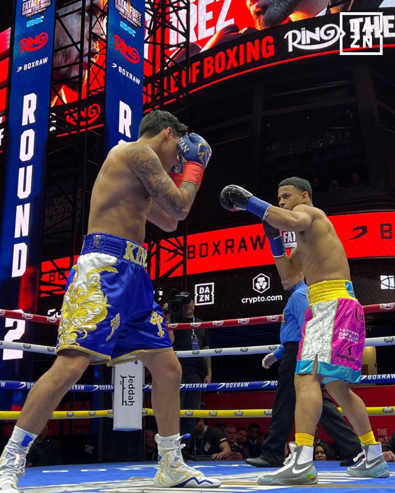 $!Rolly Romero sorprende y vence a Ryan García en Times Square