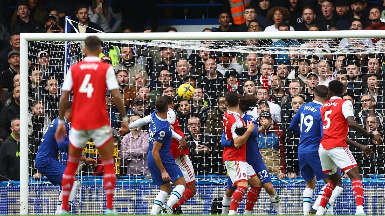 $!Arsenal vence al Chelsea y vuelve a la cima de la Premier