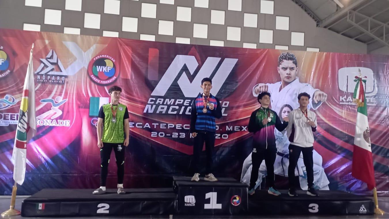 $!Cinco oros para Mazatlán, en el 32 Campeonato Nacional de Karate