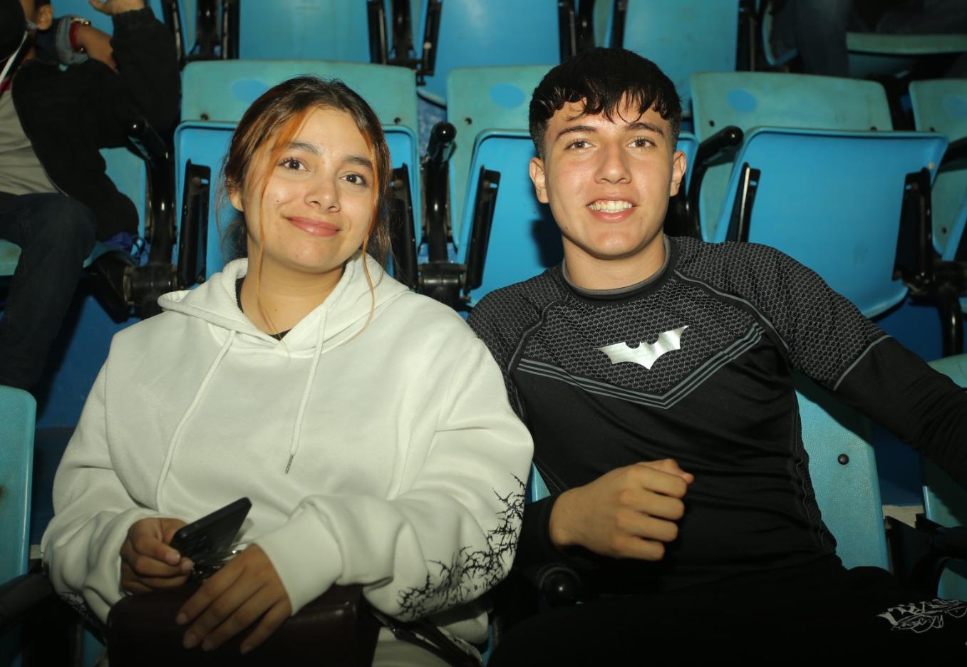 $!Johana Rodríguez y Carlos Bojórquez.