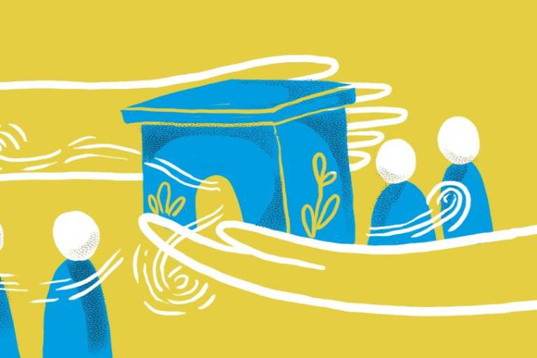 El lugar que da un techo contra la Covid