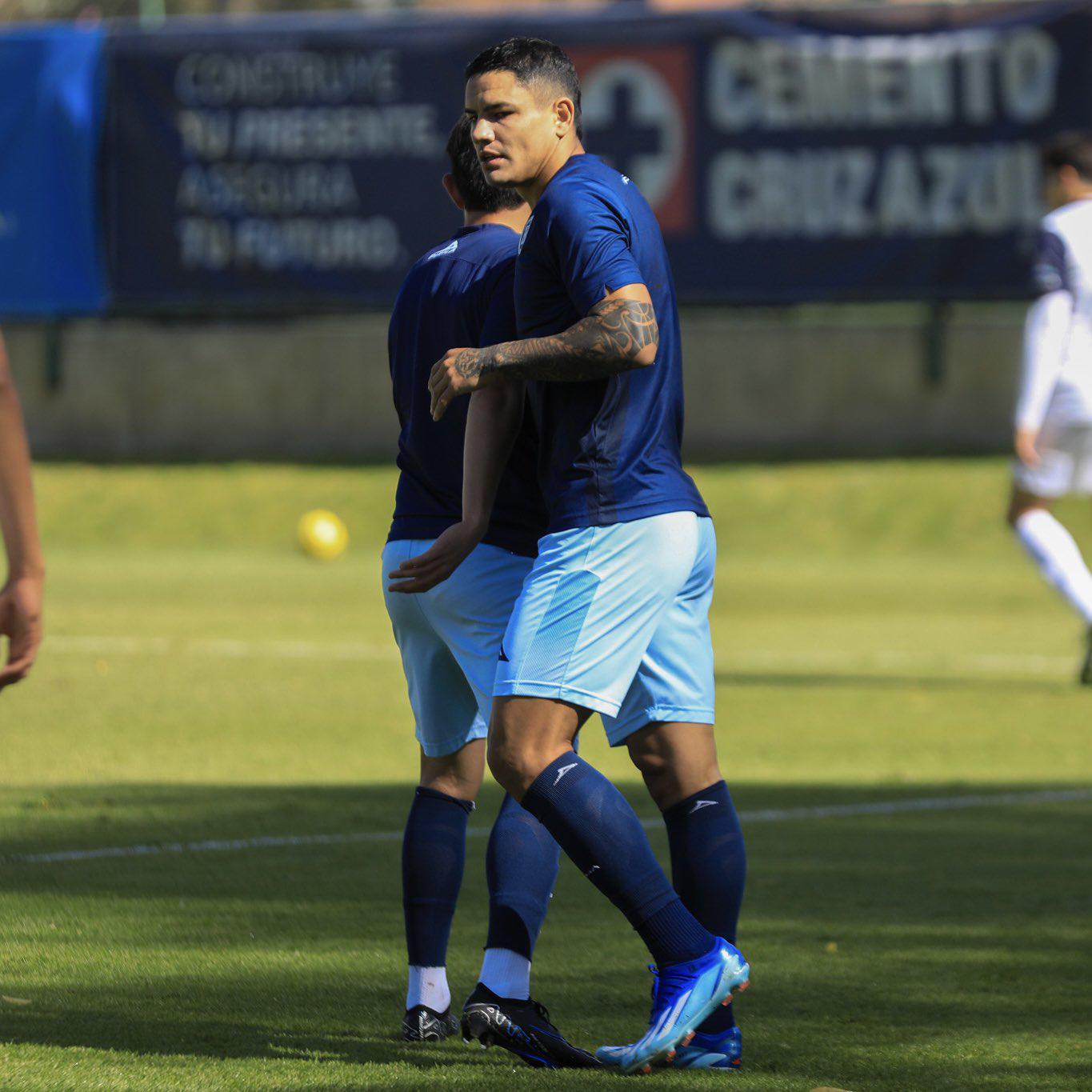 $!‘Toro’ Fernández debuta con gol en la victoria de Cruz Azul ante Atlante