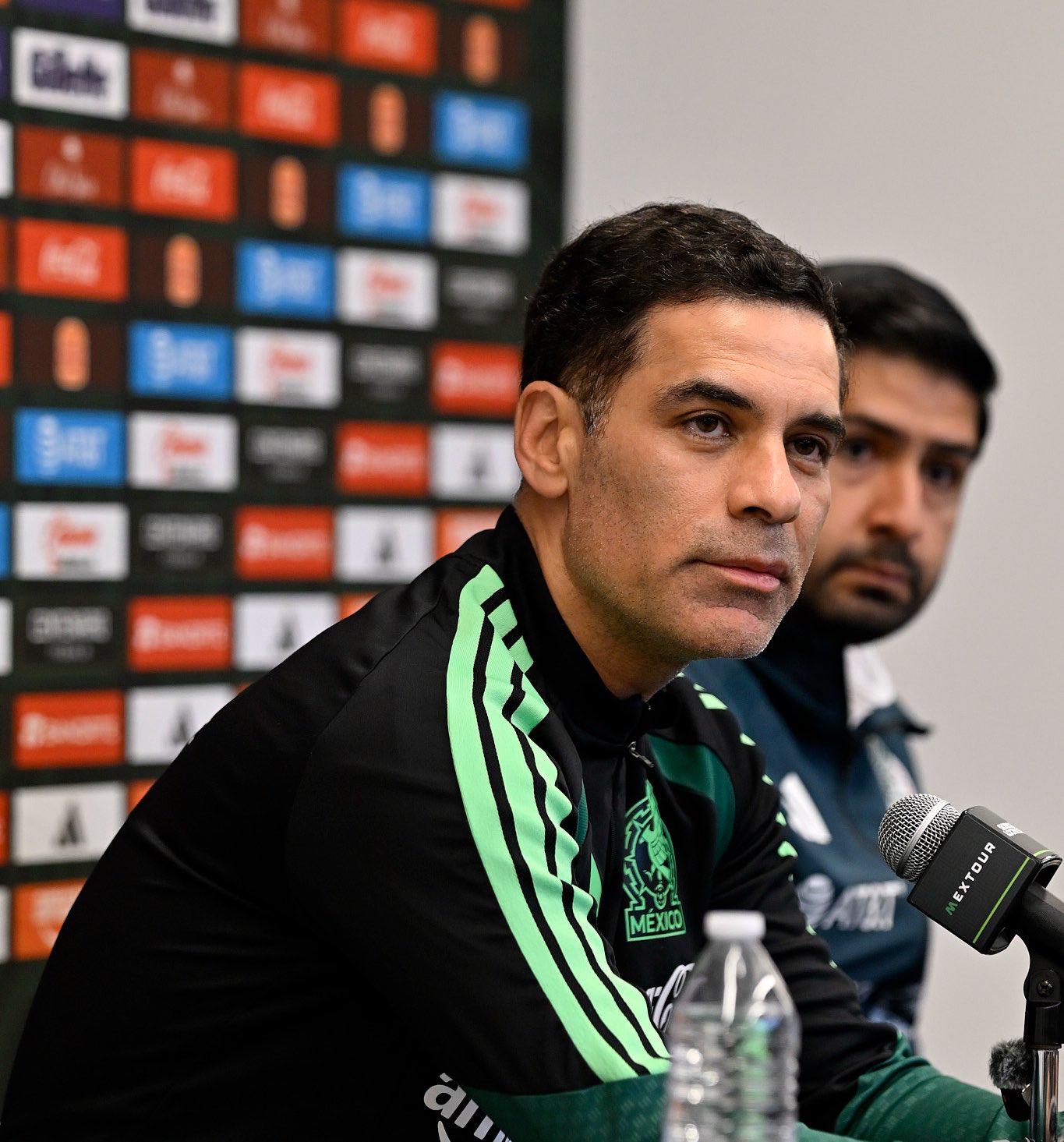 $!Rafa Márquez defiende su apuesta por los jóvenes ante Perú