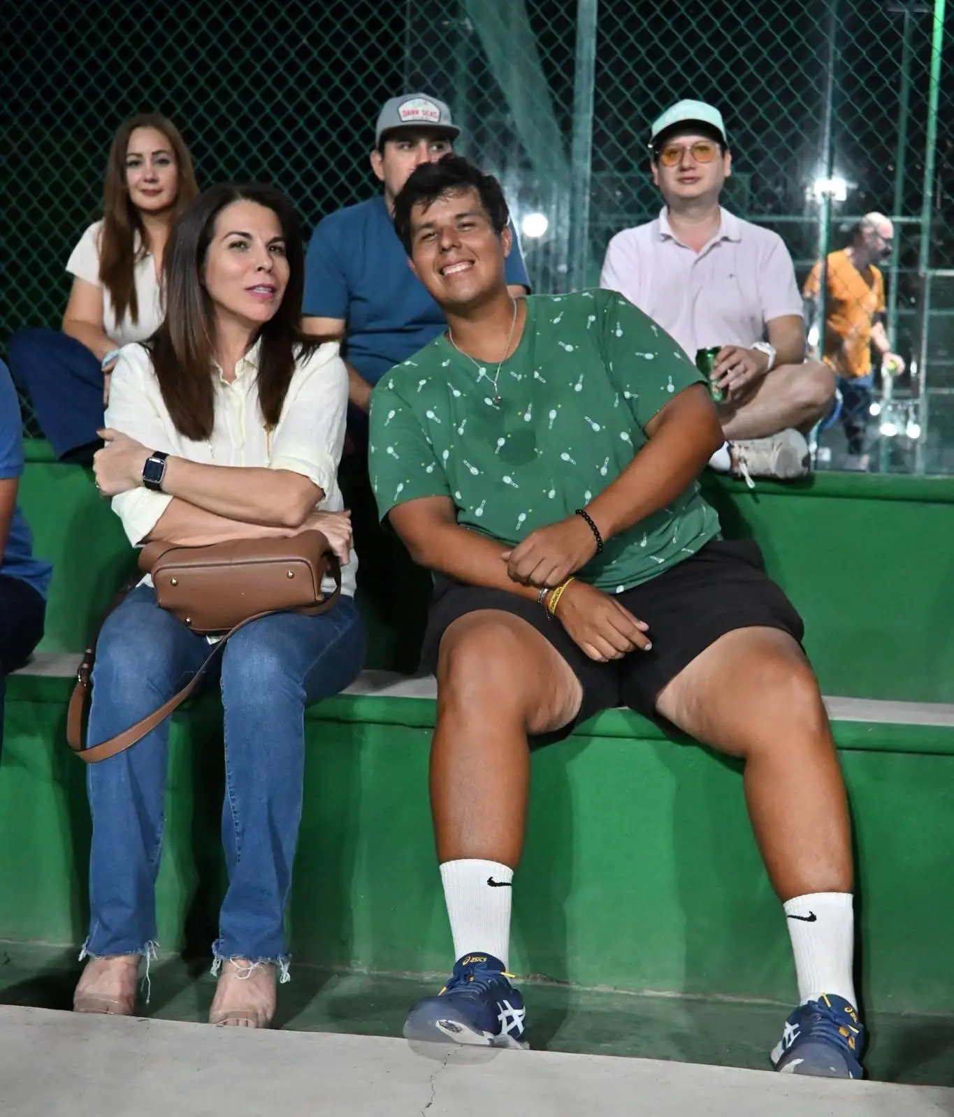 $!La afición de Mazatlán celebra el tenis de élite en las canchas de la Casa Club El Cid