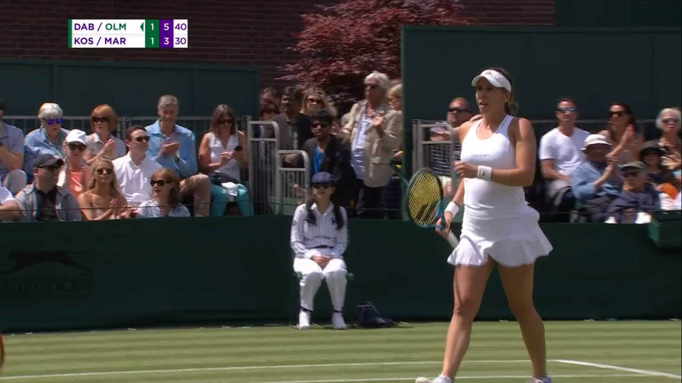 $!Mazatleca Giuliana Olmos avanza a la tercera ronda de Wimbledon