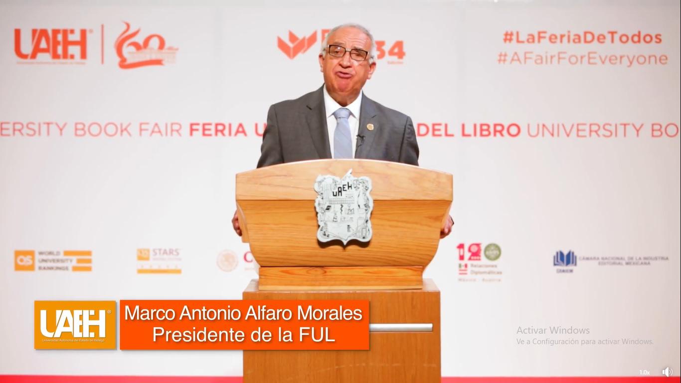 $!Marco Antonio Alfaro Morales, presidente de la FUL.