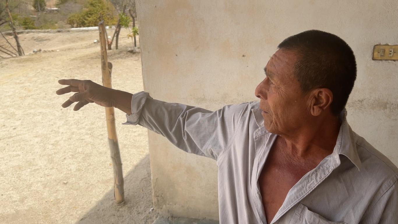 $!Dependían de la presa Huites, pero ya se secó; no hay peces para comer ni agua que beber