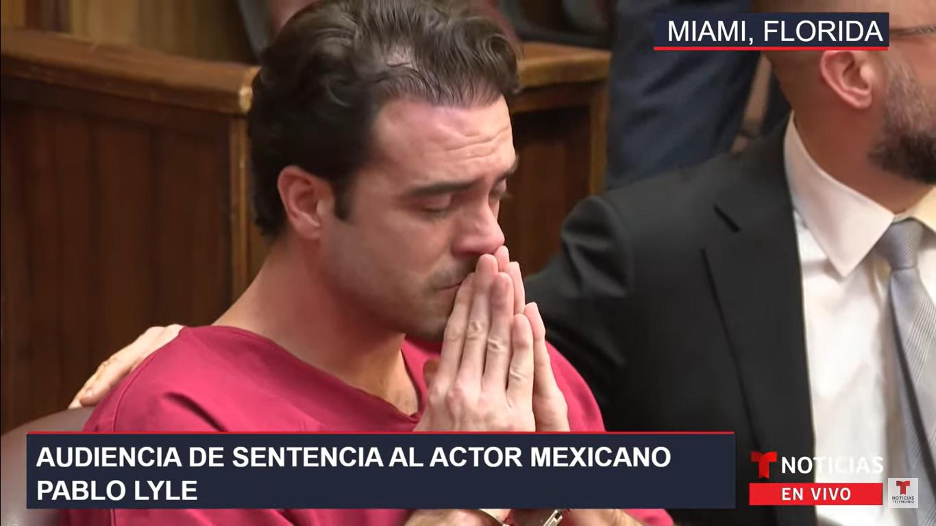 $!Sentencian a Pablo Lyle a 5 años en prisión por homicidio involuntario